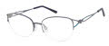 CHARMANT Titanium Perfection CT 29210 Blue (BL) Eyeglasses - Color Image