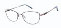 CHARMANT Titanium Perfection CT 29215 Blue Eyeglasses - Color Image