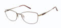 CHARMANT Titanium Perfection CT 29215 Burgundy Eyeglasses - Color Image