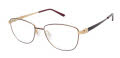 CHARMANT Titanium Perfection CT 29220 Purple Eyeglasses - Color Image