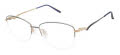 CHARMANT Titanium Perfection CT 29221 Blue Eyeglasses - Color Image