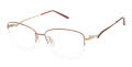 CHARMANT Titanium Perfection CT 29221 Wine Eyeglasses - Color Image