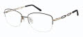 CHARMANT Titanium Perfection CT 29201 Black Eyeglasses - Color Image