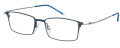 CHARMANT Titanium Perfection CT 16707 Blue Eyeglasses - Color Image