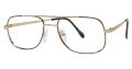 CHARMANT Titanium Perfection CT 8105 Demi Amber (DA) Eyeglasses - Color Image