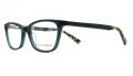 Christian Siriano Cheyenne Teal Crystal Eyeglasses - Color Image