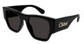 Chloe CH0233S Black / Grey (001) Sunglasses - Color Image