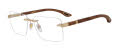 Chopard VCHM07V Brown / Gold (300V) Eyeglasses - Color Image