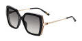 Chopard SCH404S Shiny Black Black (0700) Sunglasses - Color Image
