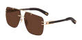 Chopard SCHL78 Shiny Total-Rose Gold (0300) Sunglasses - Color Image