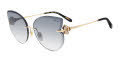Chopard SCHL90S Rose Gold-- Havana (300F) Sunglasses - Color Image