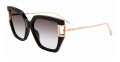 Chopard SCH378M Black Super Black (BLKX) Sunglasses - Color Image