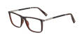 Chopard VCH400 Matte Dark Brown Gradient Transparent (0WT7) Eyeglasses - Color Image