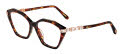 Chopard VCH403S Classic Havana (0909) Eyeglasses - Color Image