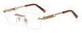 Chopard VCHG87 Grey Gold (08FF) Eyeglasses - Color Image