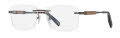 Chopard VCHL49 Total Shiny Gunmetal (0568) Eyeglasses - Color Image