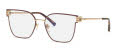Chopard VCHL58M Shiny Rose Gold With Bordeaux (0307) Eyeglasses - Color Image