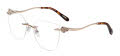 Chopard VCHL84S Shiny Red Gold (0A39) Eyeglasses - Color Image