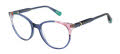Christian Lacroix CL 1150 Blue (601) Eyeglasses - Color Image