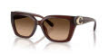 Coach HC8408U Milky Hazelnut / Brown Gradient (584174) Sunglasses - Color Image