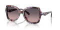 Coach HC8410U Amethyst Pearl Tortoise  (584346) Sunglasses - Color Image