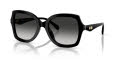 Coach HC8410U Black / Grey Gradient (50023C) Sunglasses - Color Image