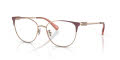 Coach HC5148 Shiny Rose Gold Light Eggplant (9419) Eyeglasses - Color Image