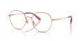 Coach HC5180TD Shiny Rose Gold (9331) Eyeglasses - Color Image