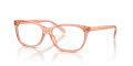 Coach HC6139U Transparent Saddle (5822) Eyeglasses - Color Image