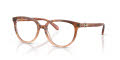 Coach HC6182 Peach Tortoise Gradient (5652) Eyeglasses - Color Image