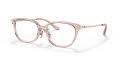 Coach HC6185F Transparent Blush (5668) Eyeglasses - Color Image