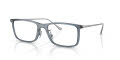 Coach HC6205 Transparent Blue (5717) Eyeglasses - Color Image
