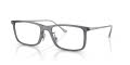 Coach HC6205 Transparent Dark Grey (5716) Eyeglasses - Color Image