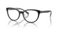 Coach HC6210U Black Transparent Grey (5745) Eyeglasses - Color Image