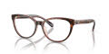 Coach HC6210U Tortoise/Transparent Pink (5744) Eyeglasses - Color Image