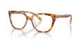 Coach HC6226F Dark Tortoise Canary (5756) Eyeglasses - Color Image