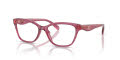 Coach HC6243U Transparent Burgundy (5824) Eyeglasses - Color Image