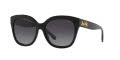 Coach HC8264 Black/Grey Gradient Polar (5002T3) Sunglasses - Color Image