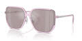 Coach HC8401D Milky Purple/Purple Solid (5696AK) Sunglasses - Color Image