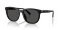 Coach HC8442U Matte Black/Grey Solid (500287) Sunglasses - Color Image