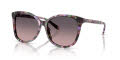 Coach HC8271U Amethyst Pearl Tortoise (584346) Sunglasses - Color Image
