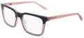 Cole Haan CH4524 Navy Blush (640) Eyeglasses - Color Image