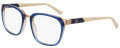 Cole Haan CH4523 Navy Crystal (414) Eyeglasses - Color Image