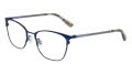 Cole Haan CH5048 Navy (414) Eyeglasses - Color Image
