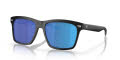 Costa Aransas - Del Mar Collection Matte Black / Blue Mirror (200502) Sunglasses - Color Image