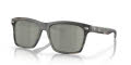 Costa Aransas - Del Mar Collection Matte Storm Gray/Gray Silver Mirror (200508) Sunglasses - Color Image