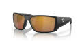 Costa Blackfin Pro Matte-Black / Gold-Mirror (907814) Sunglasses - Color Image