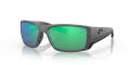 Costa Blackfin Pro Matte Gray/Green Mirror (907810) Sunglasses - Color Image