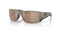 Costa Blackfin Pro Matte Sand/Copper Silver Mirror (907818) Sunglasses - Color Image