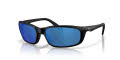Costa Brine II Matte Black/Blue Mirror (913402) Sunglasses - Color Image